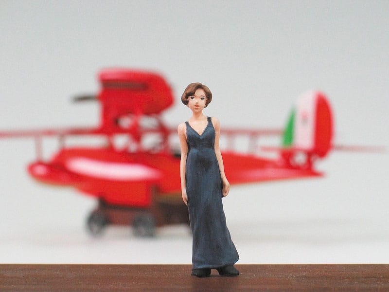 Porco Rosso model kit with figure 1/48 Savoia S.21F Version 2 & Gina Fine