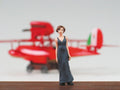 Porco Rosso model kit with figure 1/48 Savoia S.21F Version 2 & Gina Fine