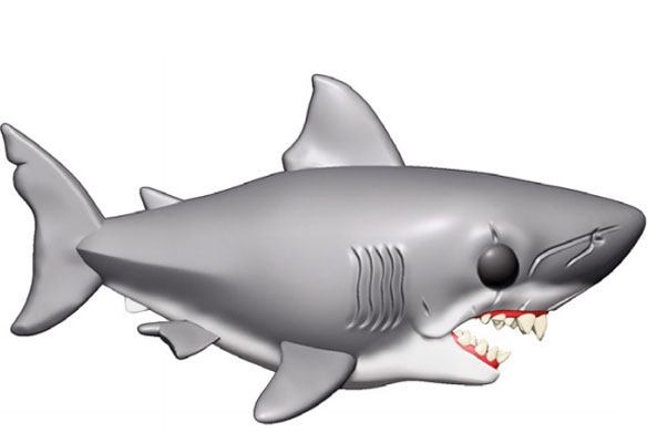 Jaws Oversized POP! Movies Vinyl Figure Jaws Funko