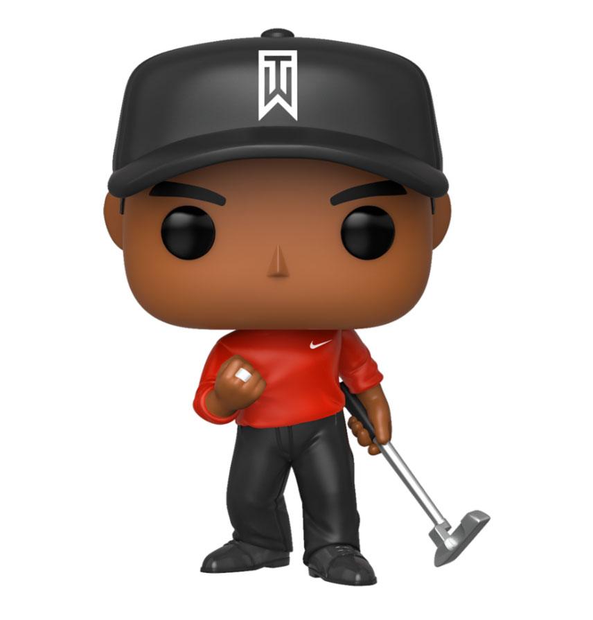 Tiger Woods POP! Golf Vinyl Figure Tiger Woods Red Shirt Funko