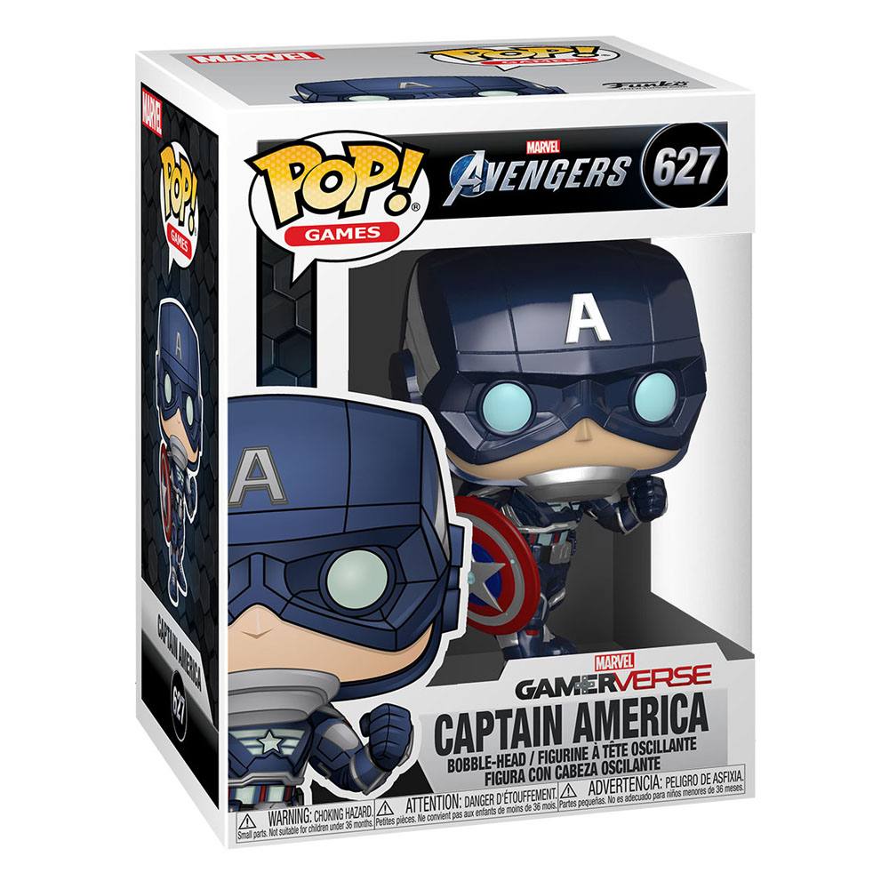 Marvel's Avengers 2020 video game POP! Marvel Vinyl Figure Captain America Funko