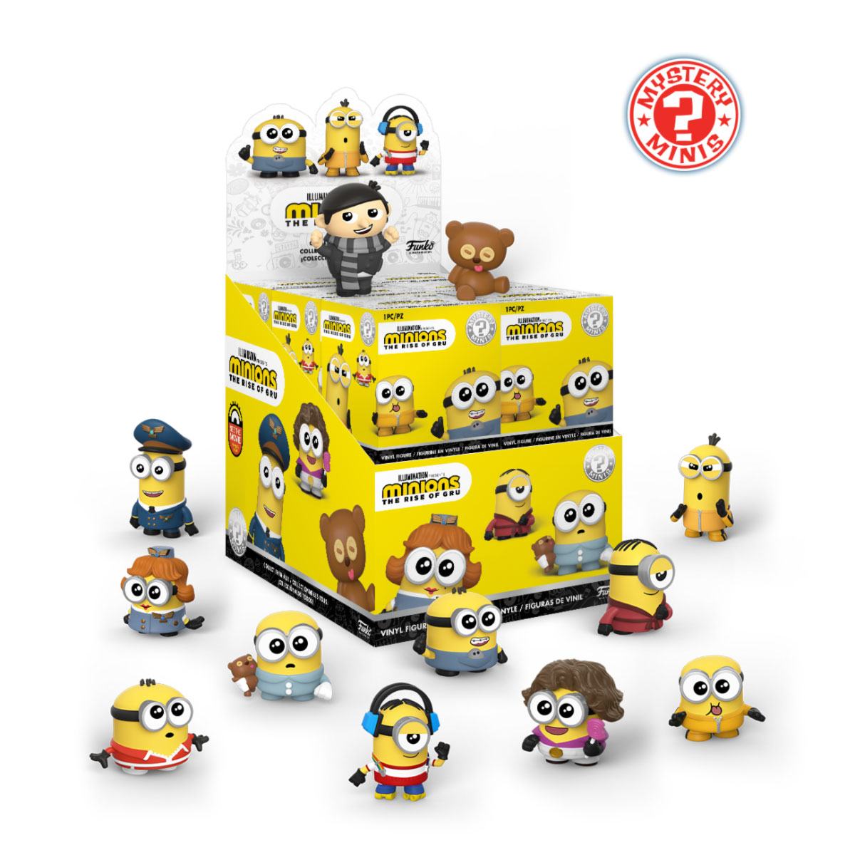 Minions II Mystery Minis Vinyl Mini Figures Display 12 Funko
