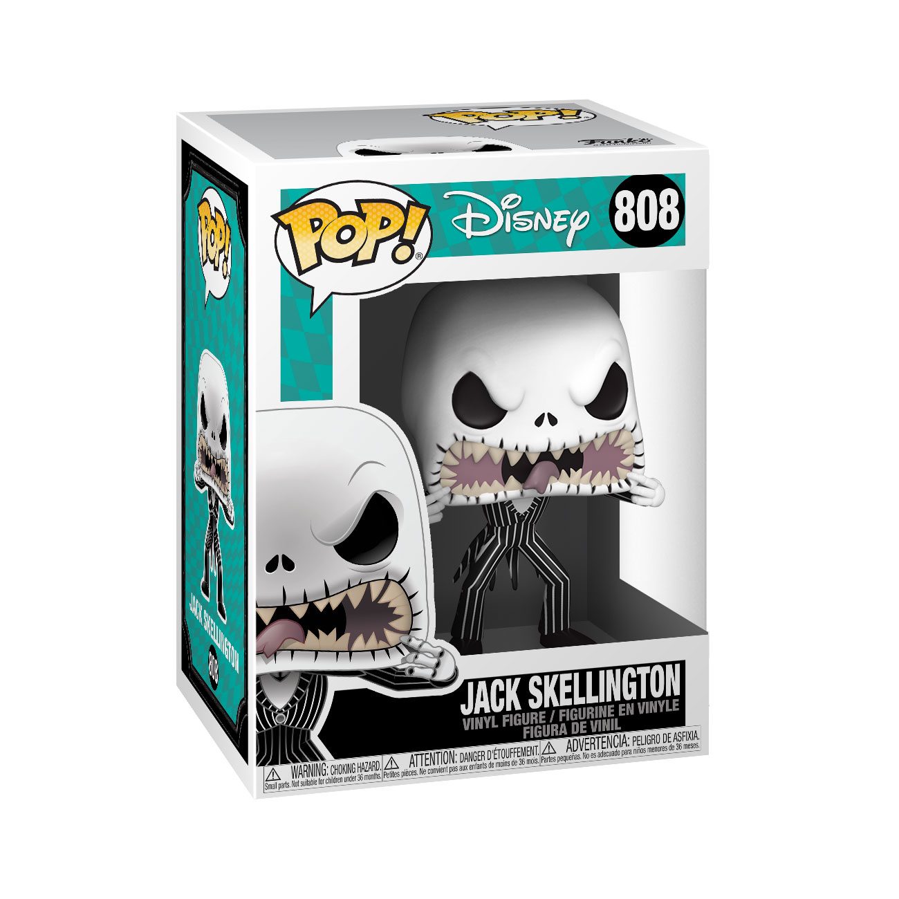 Nightmare before Christmas POP! Disney Vinyl Figure Jack Scary Face Funko
