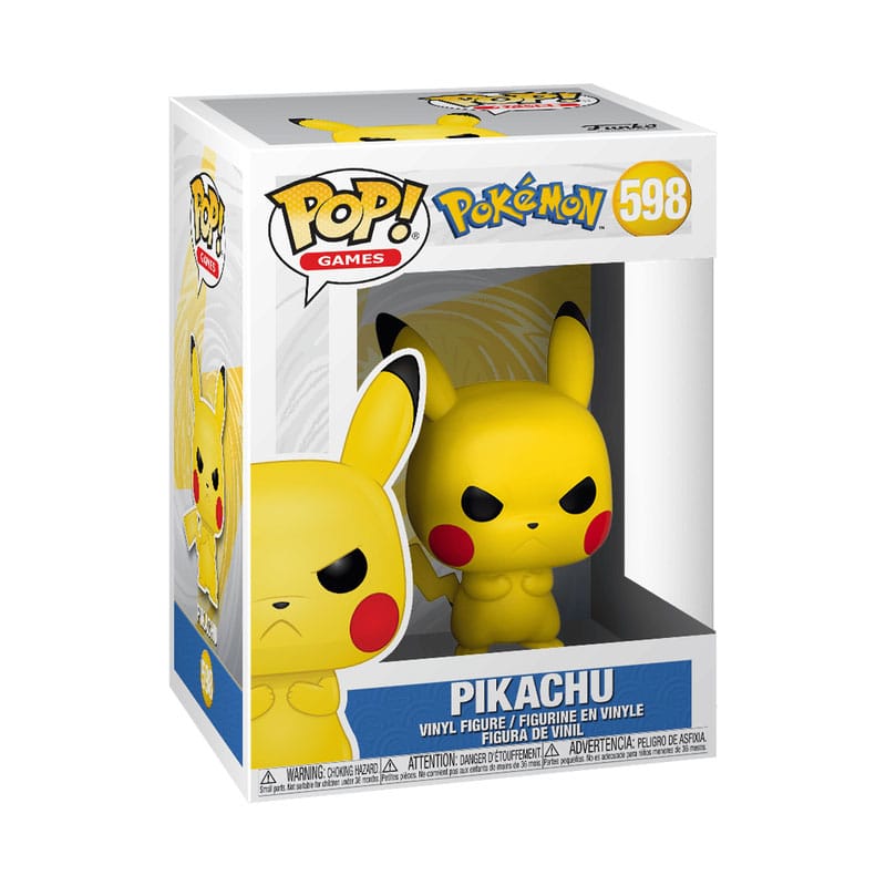 Pokémon POP! Games Vinyl Figure Grumpy Pikachu Funko