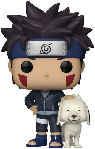 Naruto POP! Animation Vinyl Figure Kiba w/Akamaru Funko