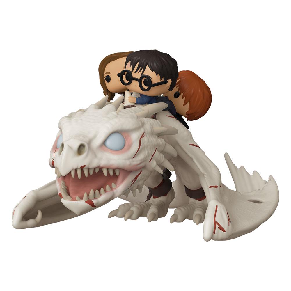 Harry Potter POP! Rides Vinyl Figure Dragon w/Harry Ron & Hermione Funko