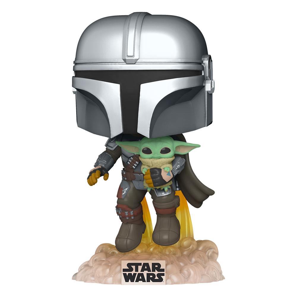 Star Wars The Mandalorian POP! TV Vinyl Figure Mando Flying w/ Jet Pack Funko