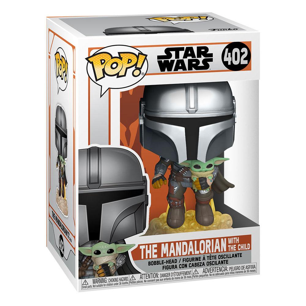 Star Wars The Mandalorian POP! TV Vinyl Figure Mando Flying w/ Jet Pack Funko