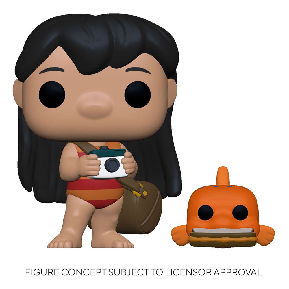 Lilo & Stitch POP! & Buddy Vinyl Figure Lilo w/Pudge Funko