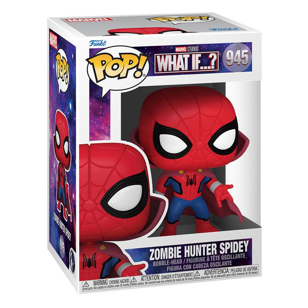 Marvel What If...? POP! TV Vinyl Figure Zombie Hunter Spidey Funko