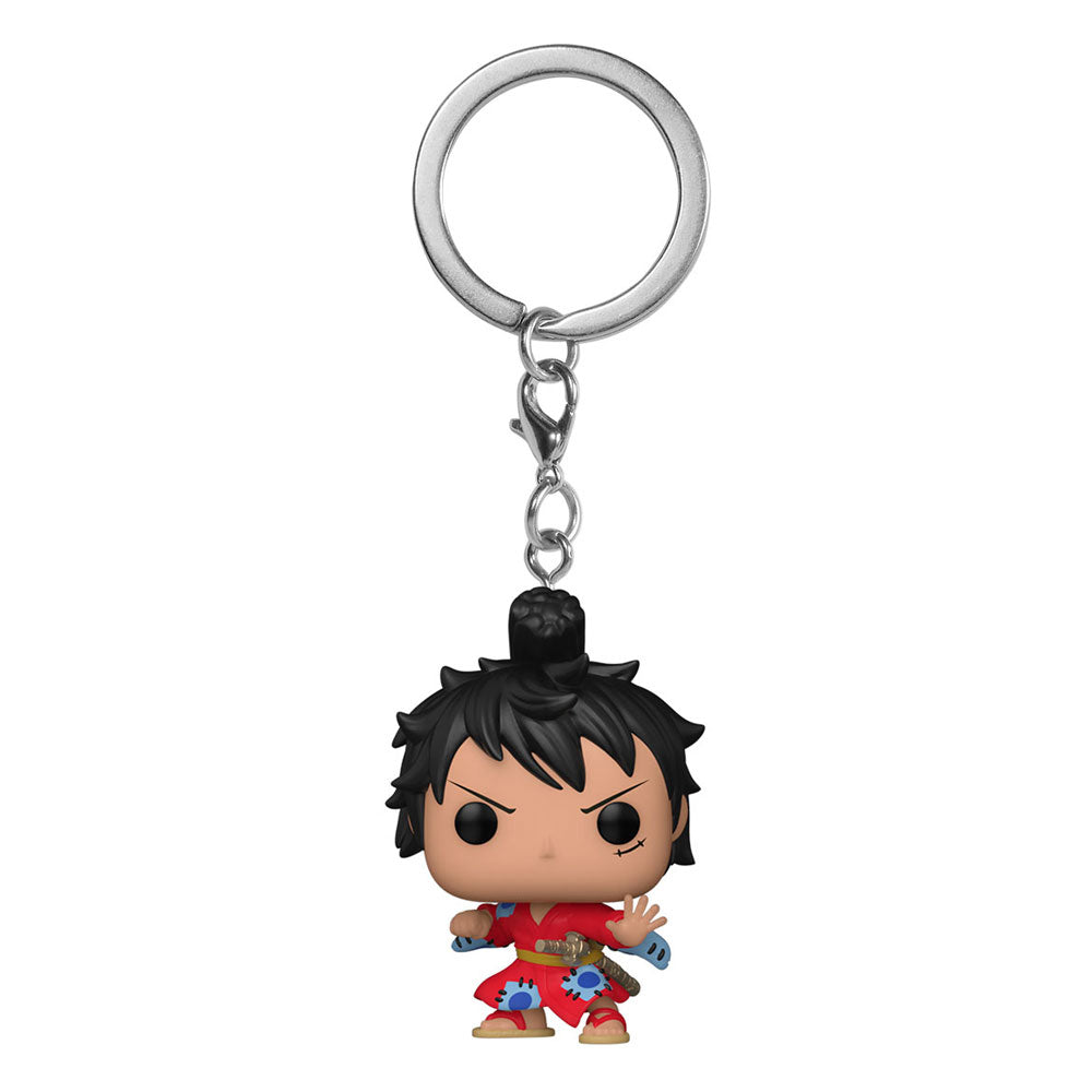 One Piece POP! Vinyl Keychains Luffy in Kimono Display 12 Funko