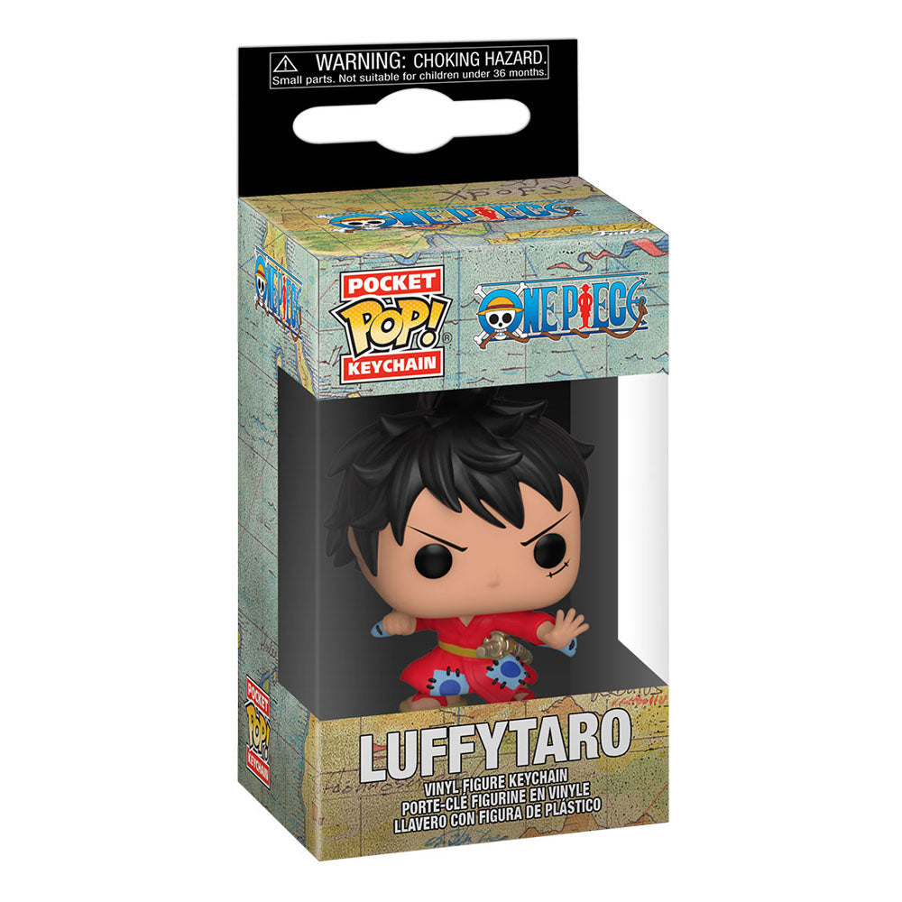 One Piece POP! Vinyl Keychains Luffy in Kimono Display 12 Funko