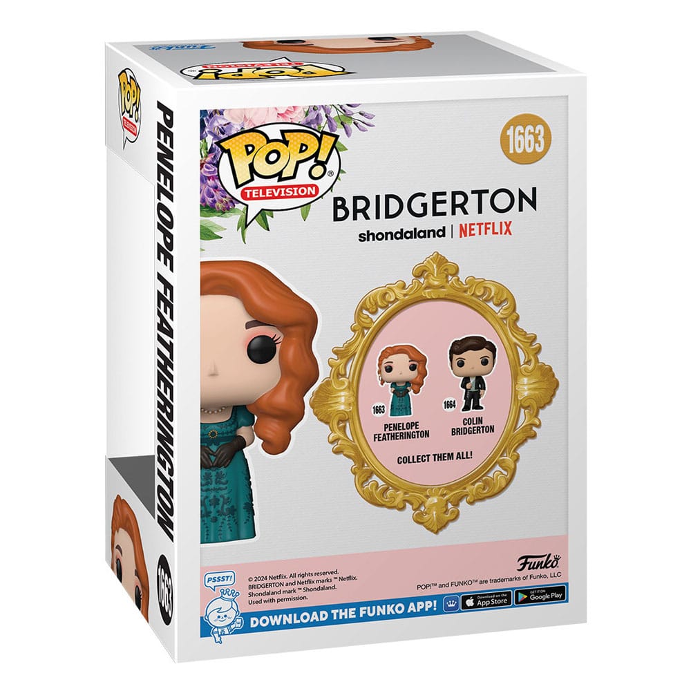 Bridgerton POP! TV Vinyl Figures Penelope Assortment 6 Funko