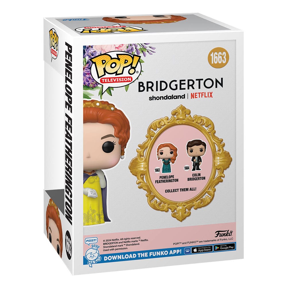 Bridgerton POP! TV Vinyl Figures Penelope Assortment 6 Funko