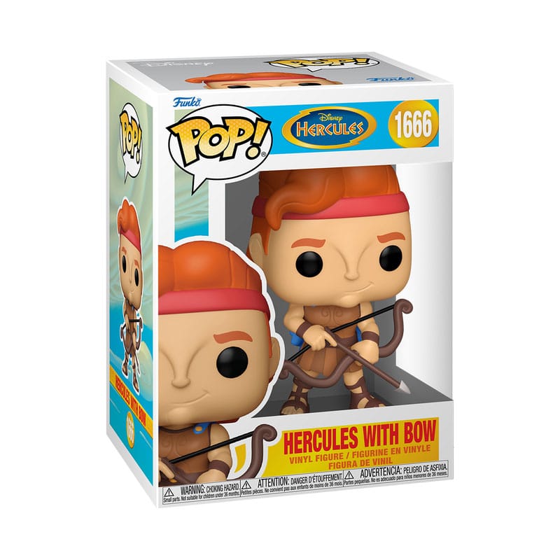 Hercules 25th Anniversary POP! Movies Vinyl Figure Hercules with Bow Funko