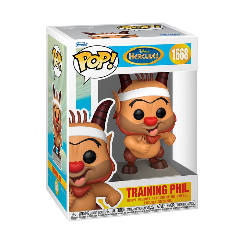 Hercules 25th Anniversary POP! Movies Vinyl Figure Training Phil Funko