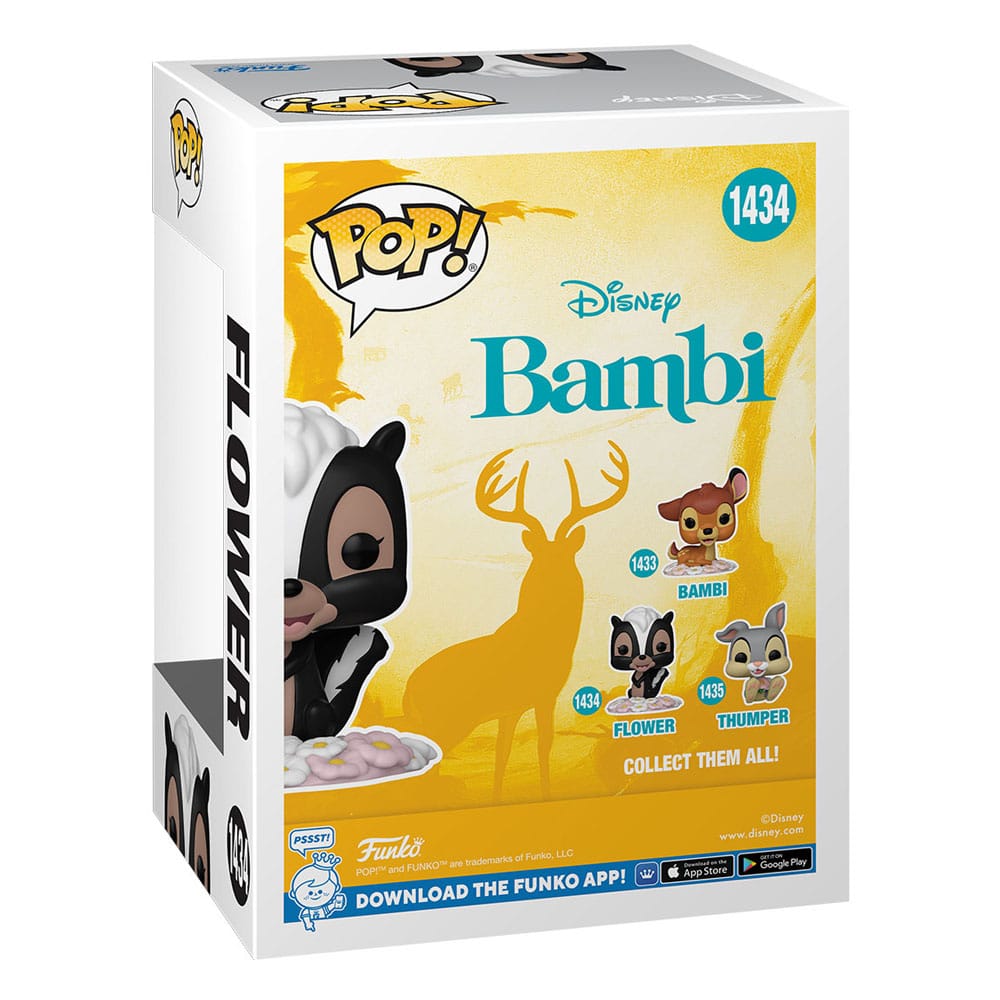 Bambi 80th Anniversary POP! Disney Vinyl Figure Flower Funko