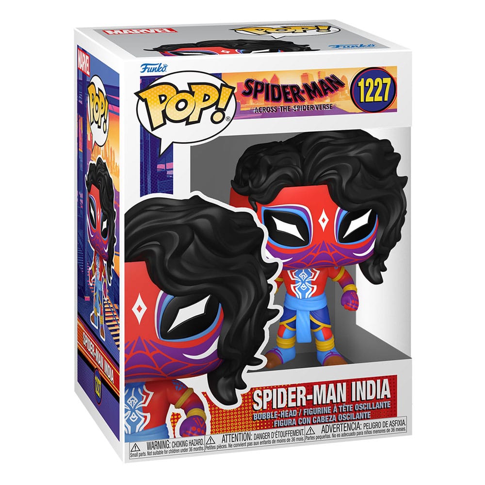 Spider-Man Across the Spider Verse POP! Movies Vinyl Figure Spider-Man India Funko