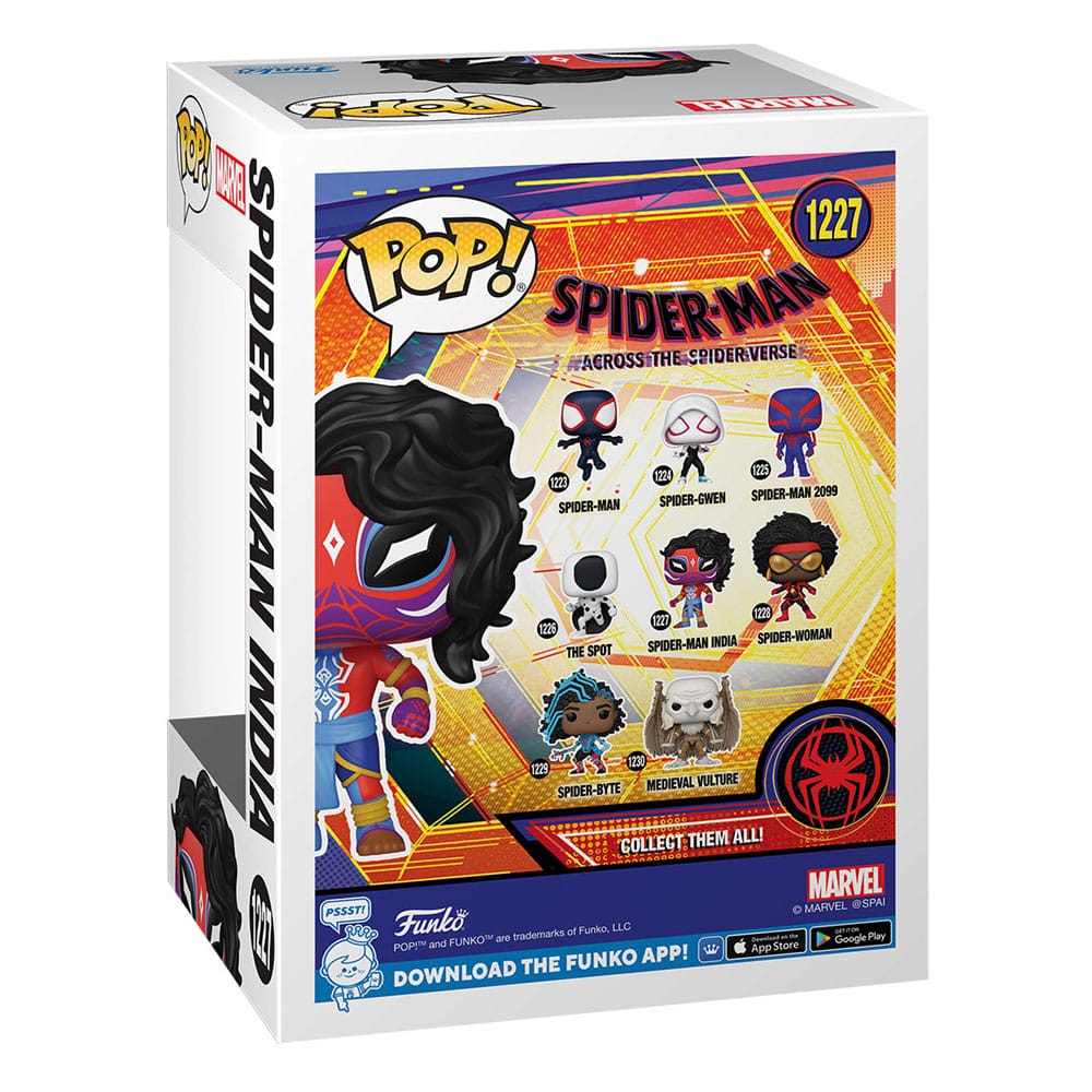 Spider-Man Across the Spider Verse POP! Movies Vinyl Figure Spider-Man India Funko