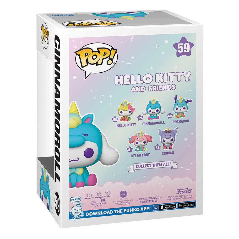 Hello Kitty and Friends POP! Sanrio Vinyl Figure Cinnamoroll Funko