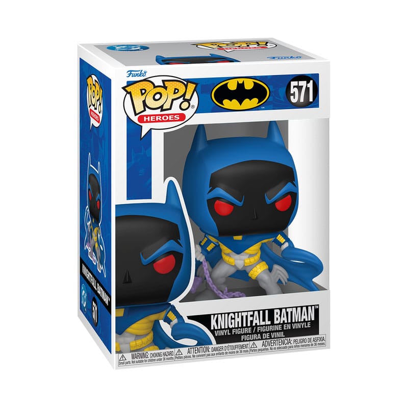 DC Thru The Years POP! Heroes Vinyl Figures Knightfall Batman 90's Funko
