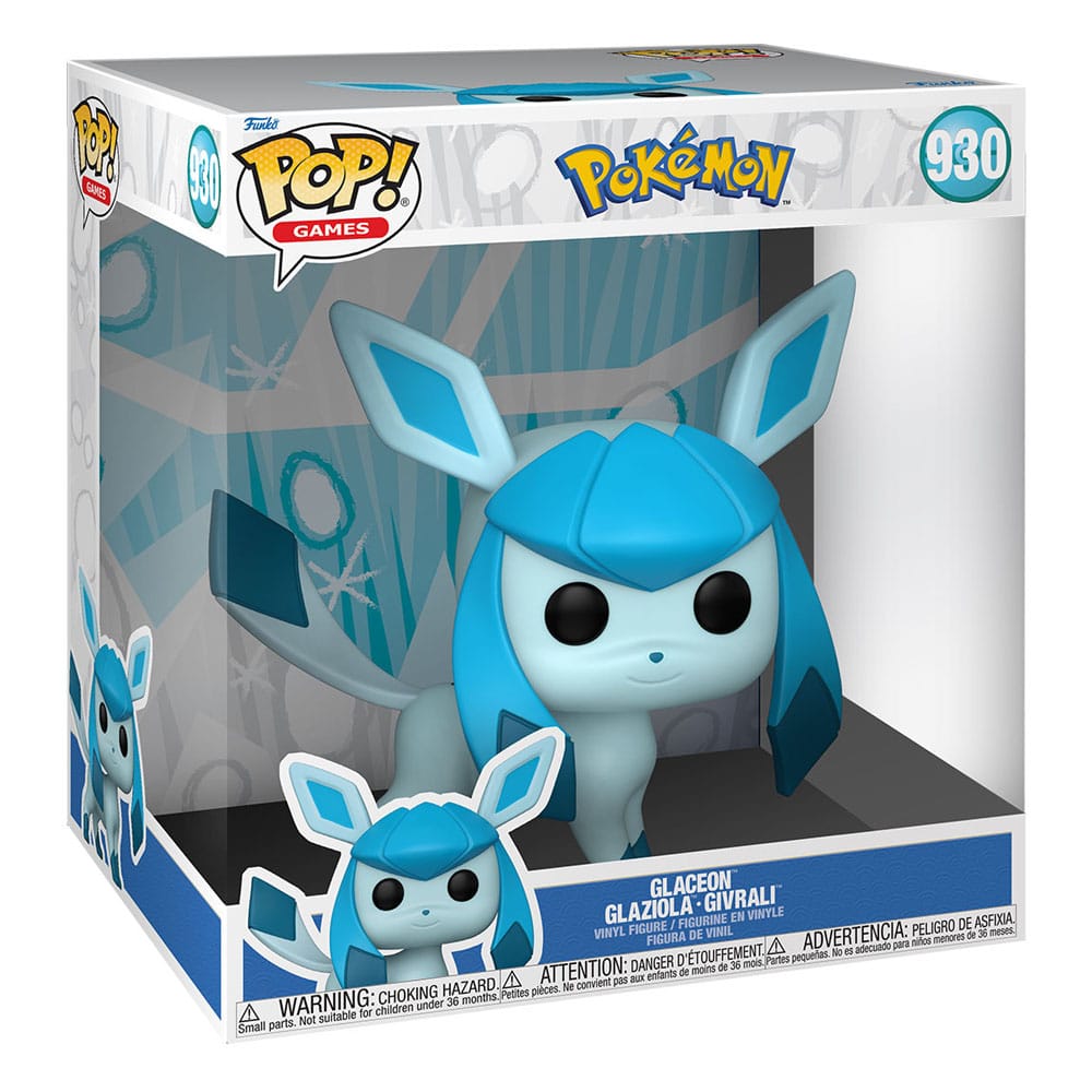 Pokémon Super Sized Jumbo POP! Vinyl Figure Glaceon EMEA Funko