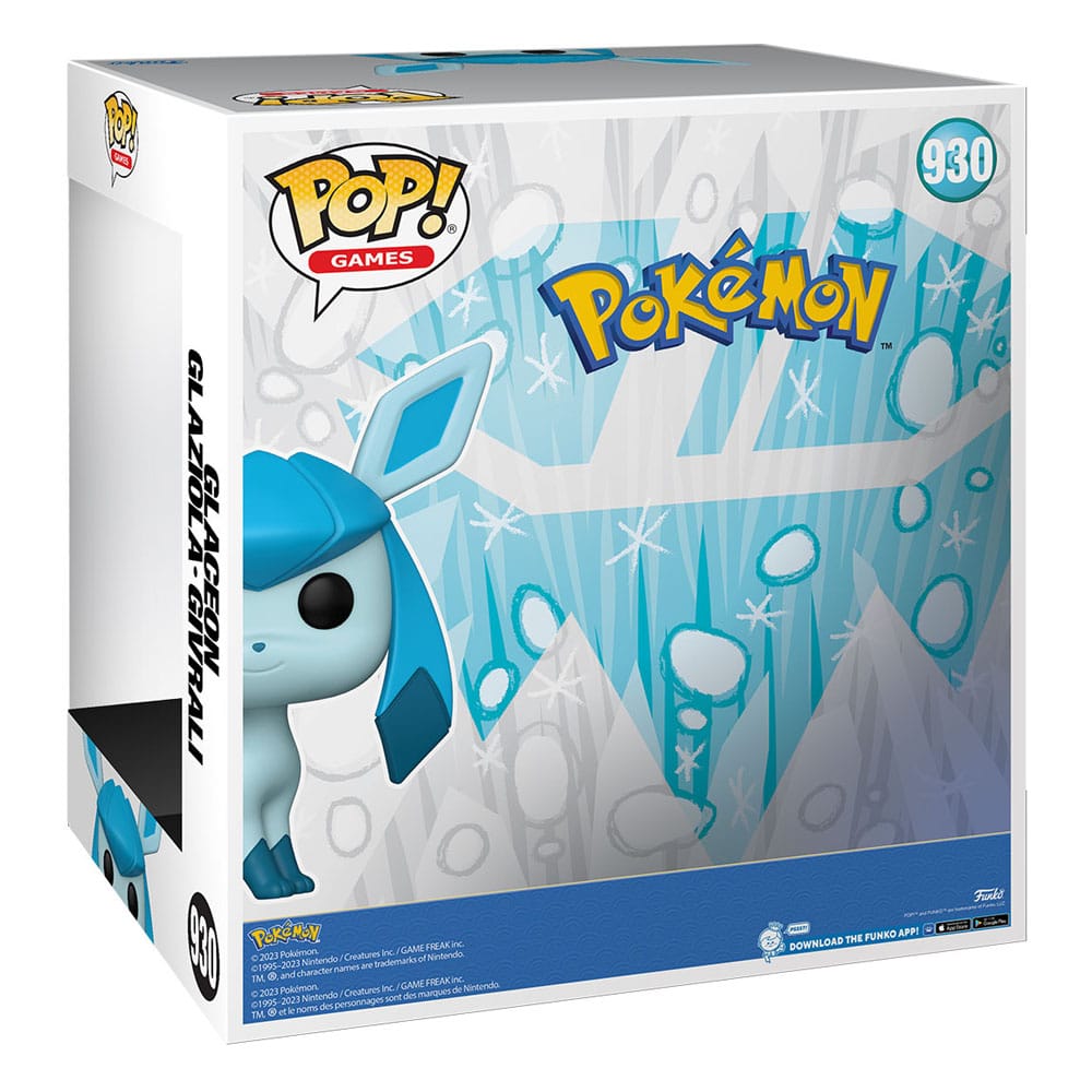 Pokémon Super Sized Jumbo POP! Vinyl Figure Glaceon EMEA Funko