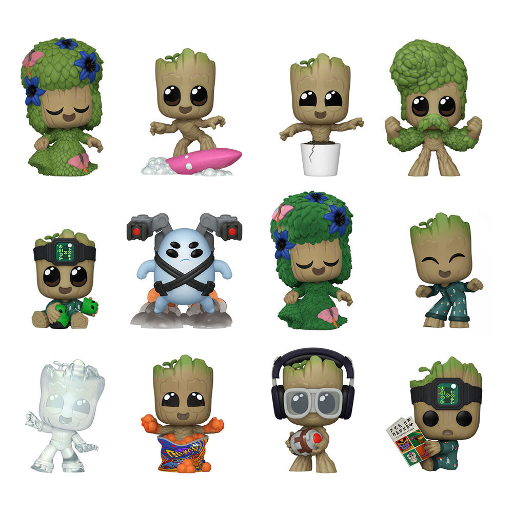 I Am Groot Mystery Mini Figures Display 12 Funko