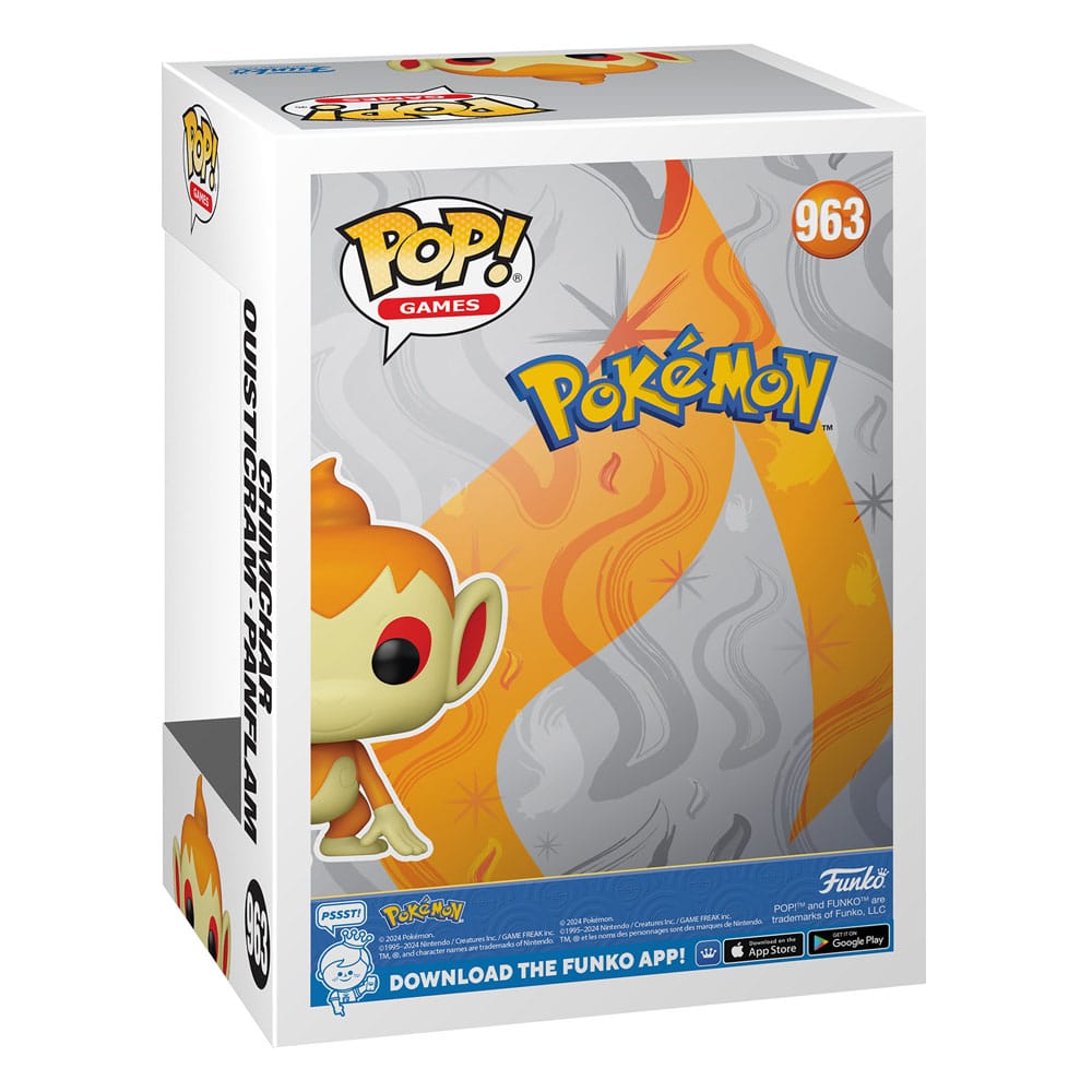 Pokémon POP! Games Vinyl Figure Chimchar EMEA Funko