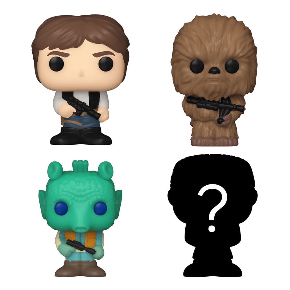 Star Wars Bitty POP! Vinyl Figure 4 Pack Han Solo 2 Funko