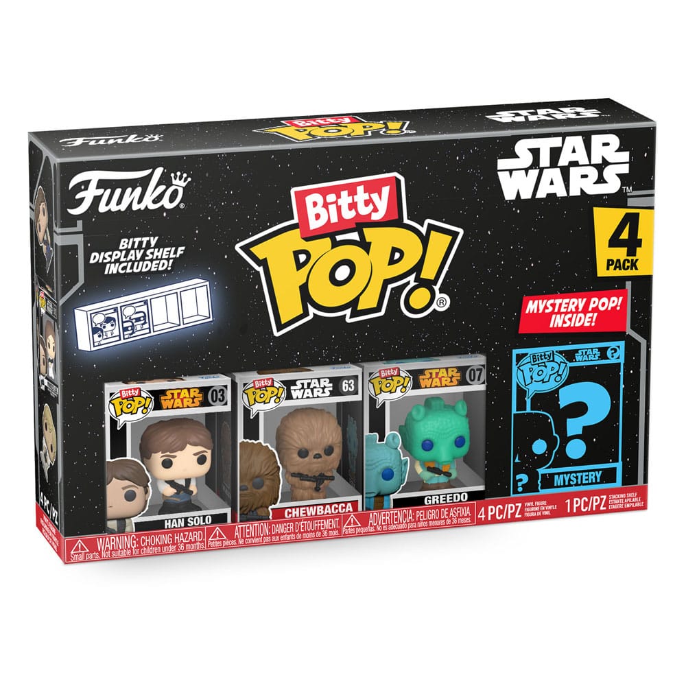 Star Wars Bitty POP! Vinyl Figure 4 Pack Han Solo 2 Funko