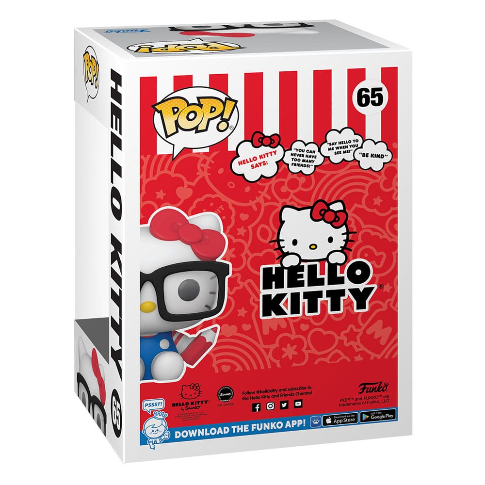 Hello Kitty POP! Sanrio Vinyl Figure Hello Kitty Nerd Funko