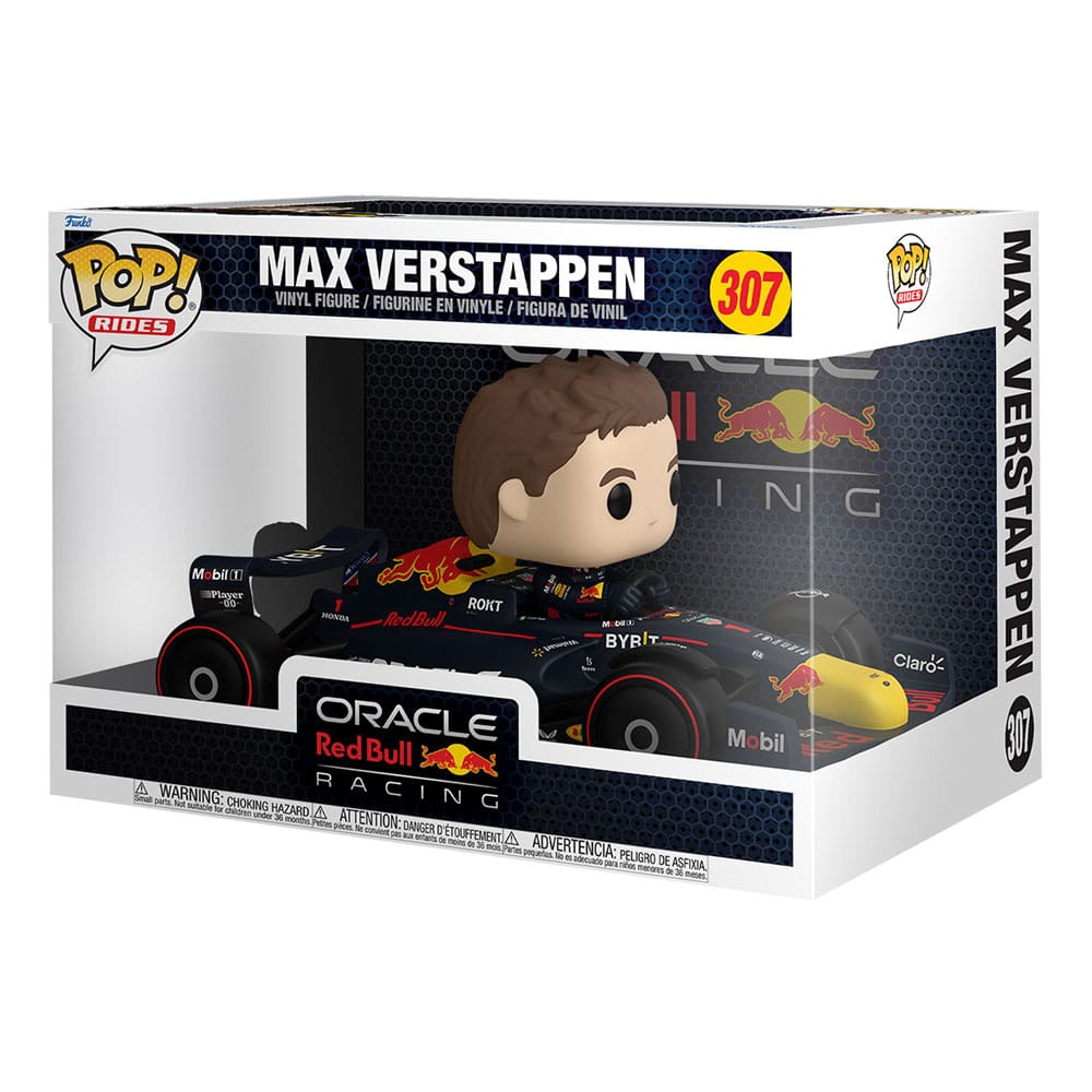 Formula 1 POP! Rides Super Deluxe Vinyl Figure Verstappen Funko
