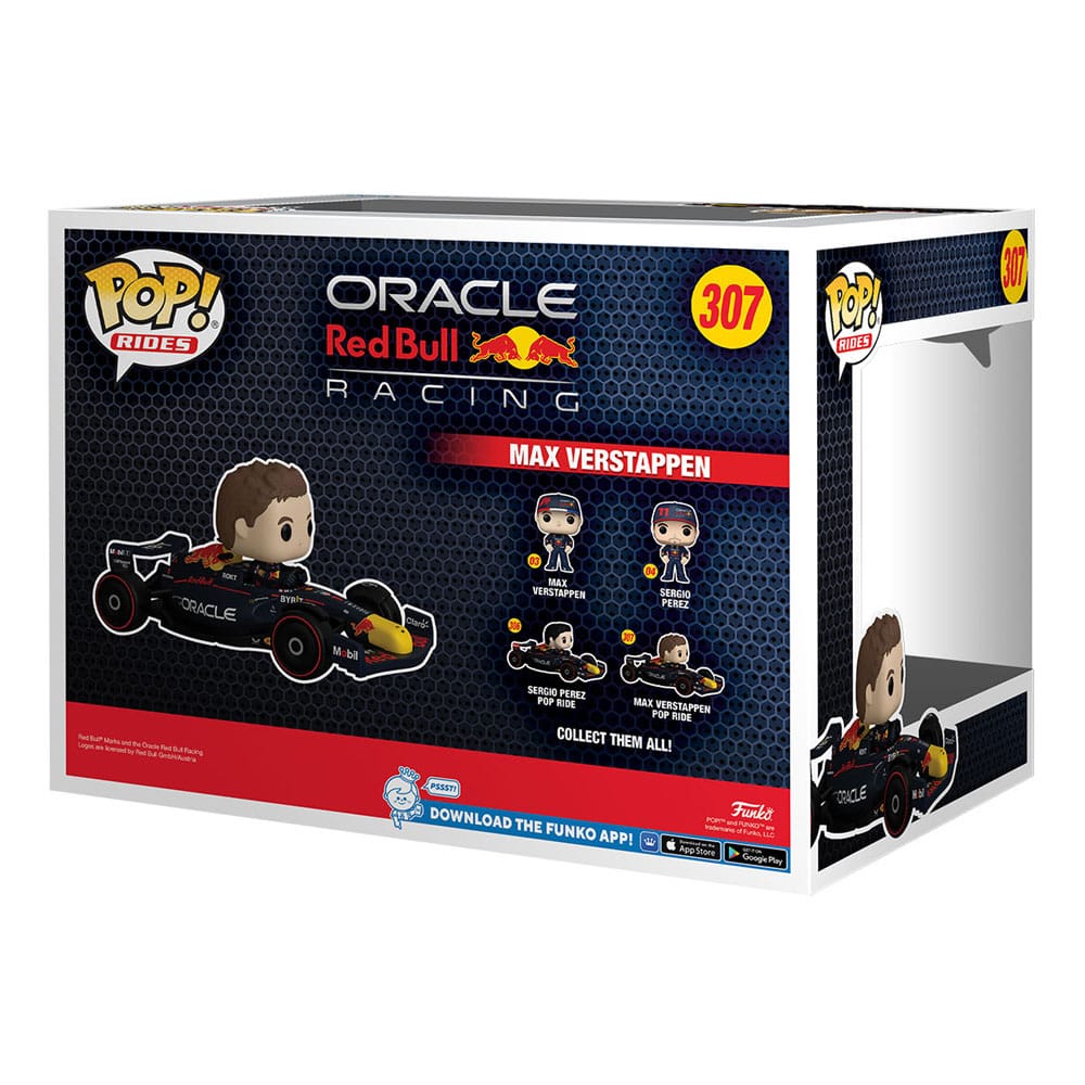 Formula 1 POP! Rides Super Deluxe Vinyl Figure Verstappen Funko