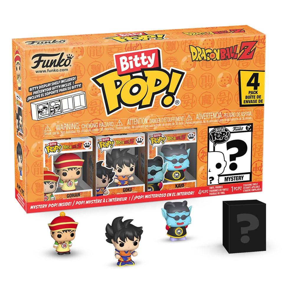 Dragon Ball Bitty POP! Vinyl Figure 4 Pack Series 1 2 Funko