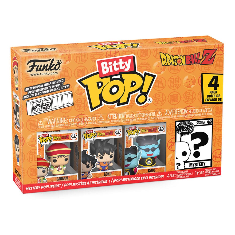 Dragon Ball Bitty POP! Vinyl Figure 4 Pack Series 1 2 Funko