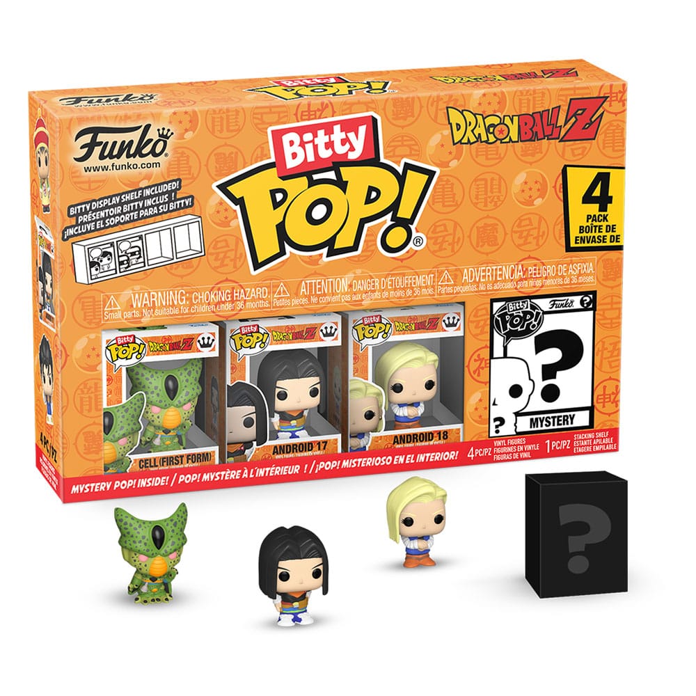 Dragon Ball Bitty POP! Vinyl Figure 4 Pack Series 2 2 Funko