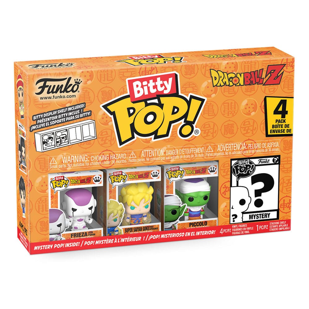 Dragon Ball Bitty POP! Vinyl Figure 4 Pack Series 4 2 Funko