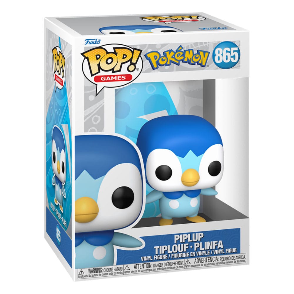 Pokémon POP! Games Vinyl Figure Piplup EMEA Funko