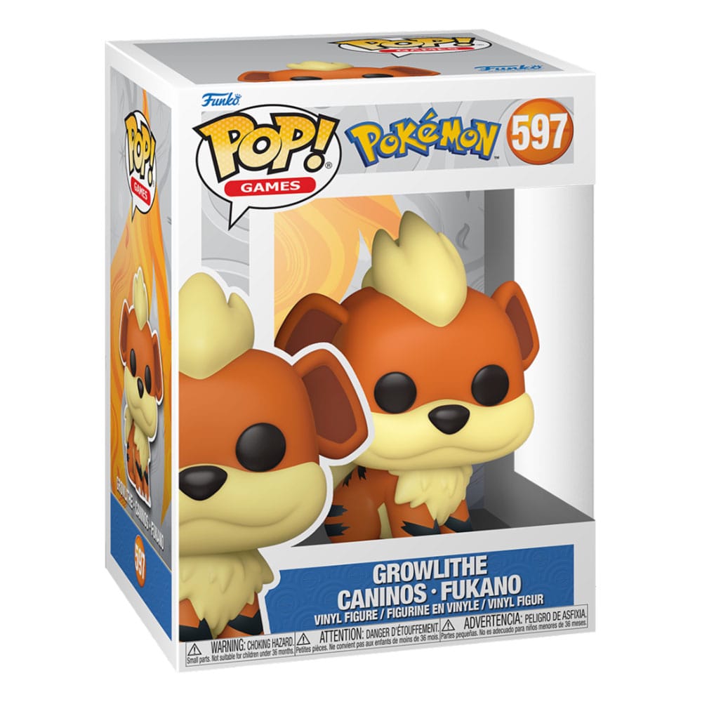 Pokémon POP! Games Vinyl Figure Growlithe EMEA Funko