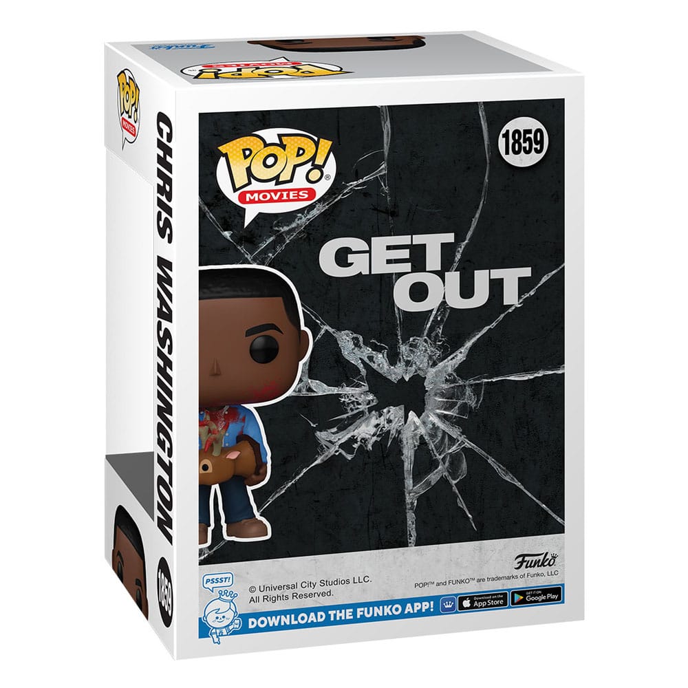 Jordan Peele POP! Movies Vinyl Figure Get Out Chris Washington w/Deer Funko