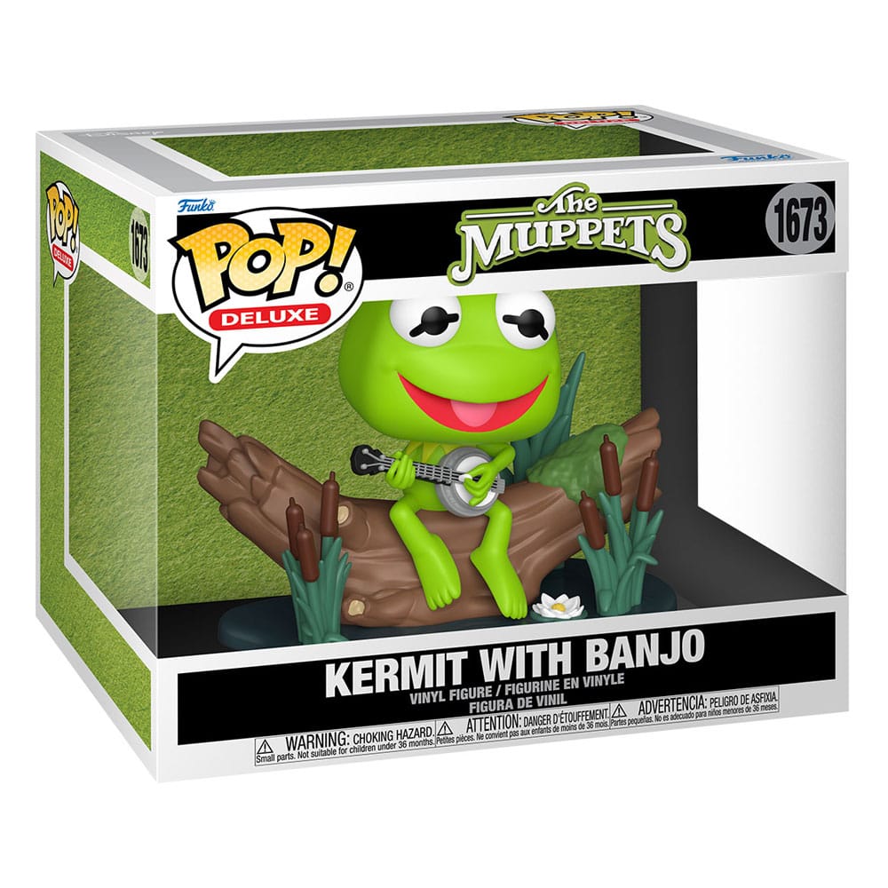 The Muppets POP! Deluxe Vinyl Figure Kermit with Banjo Funko
