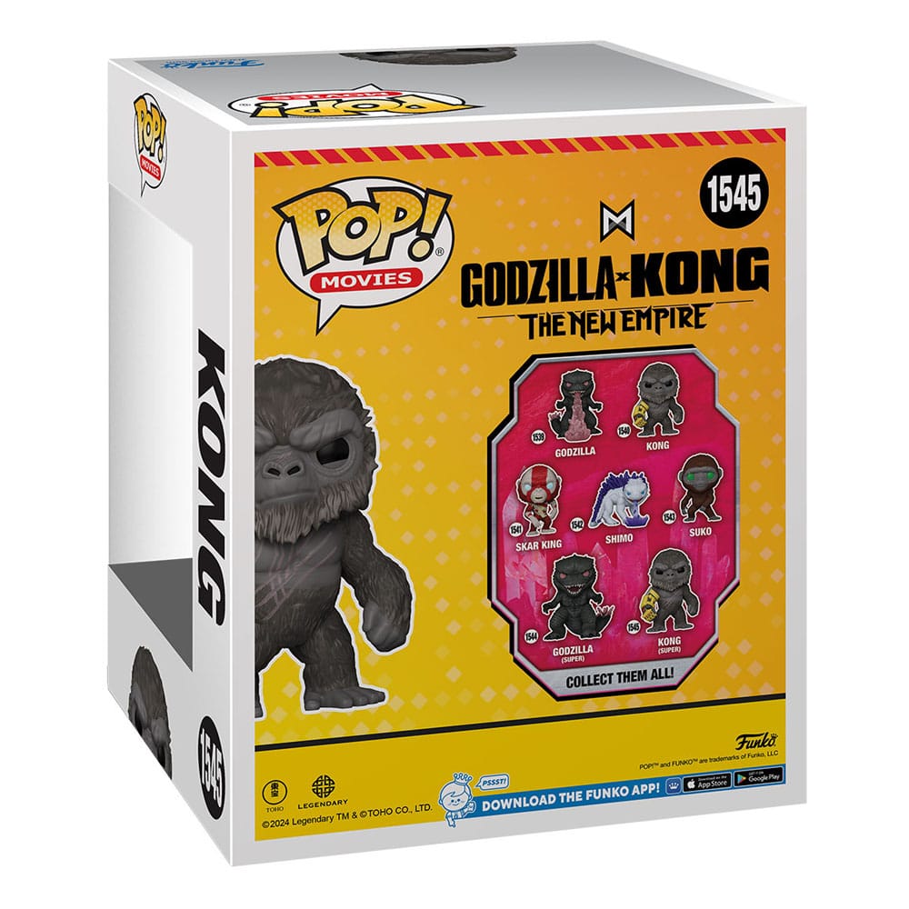 Godzilla vs Kong 2 Oversized POP! Vinyl Figure Kong Funko