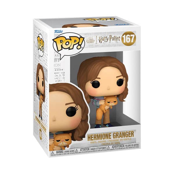 Harry Potter POP & Buddy! Movies Vinyl Figure Hermione w/Crookshanks Funko