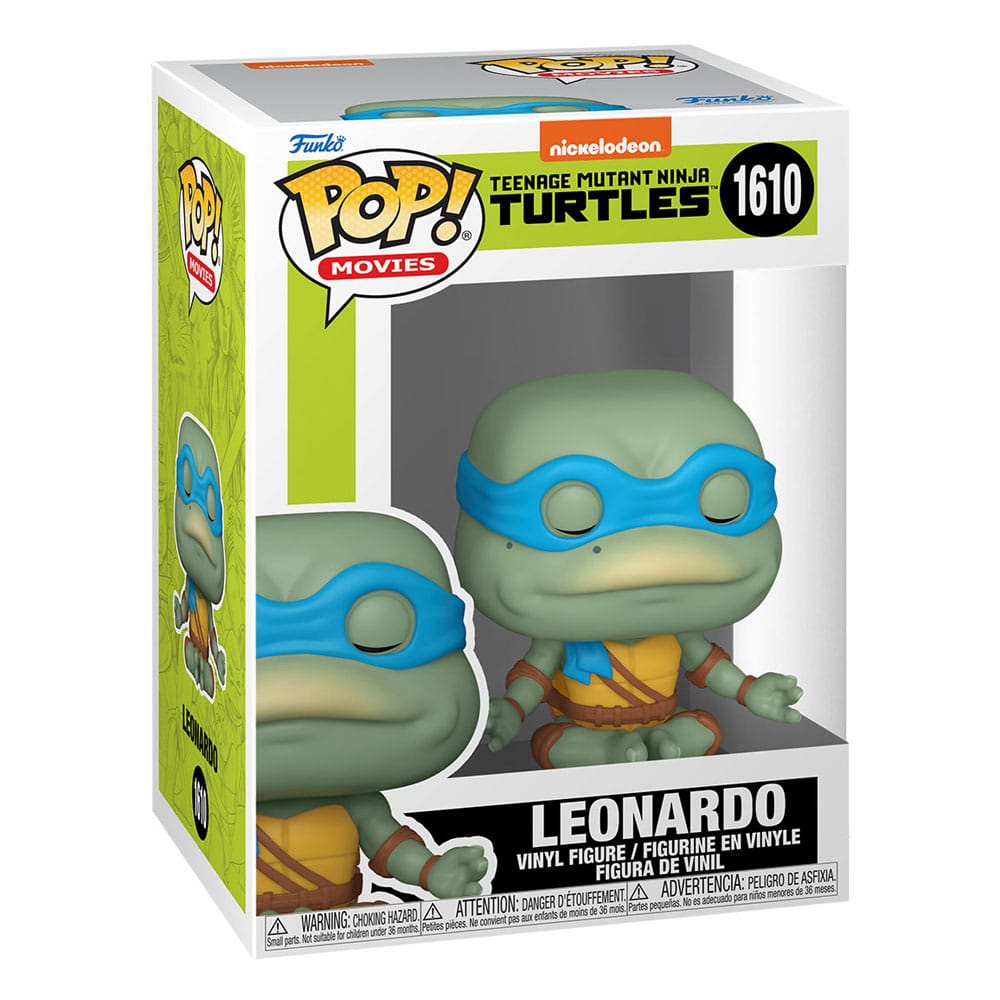 Teenage Mutant Ninja Turtles POP! Movies Vinyl Figure Leonardo Meditating Funko