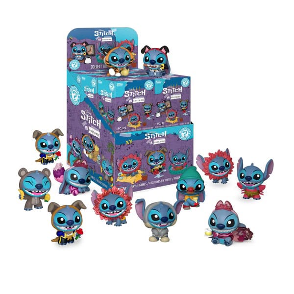 Disney Mystery Mini Figures Stitch in Costume Display 12 Funko