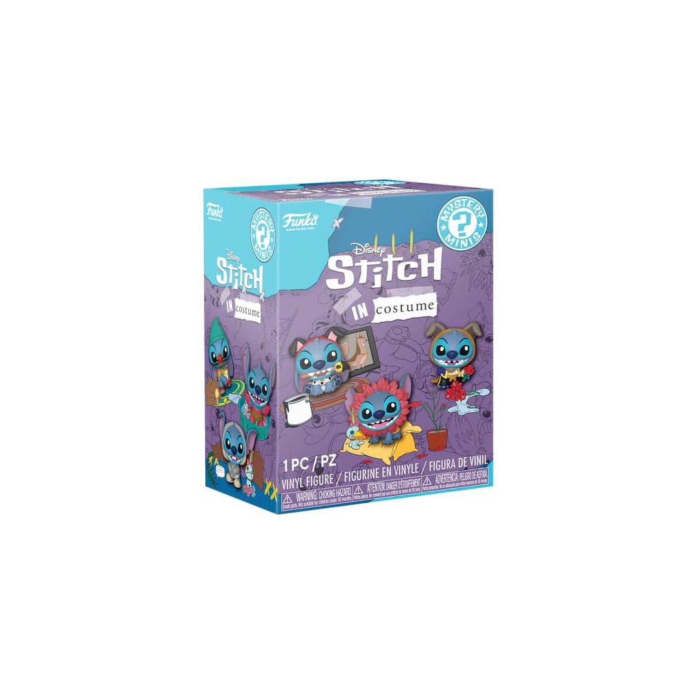 Disney Mystery Mini Figures Stitch in Costume Display 12 Funko