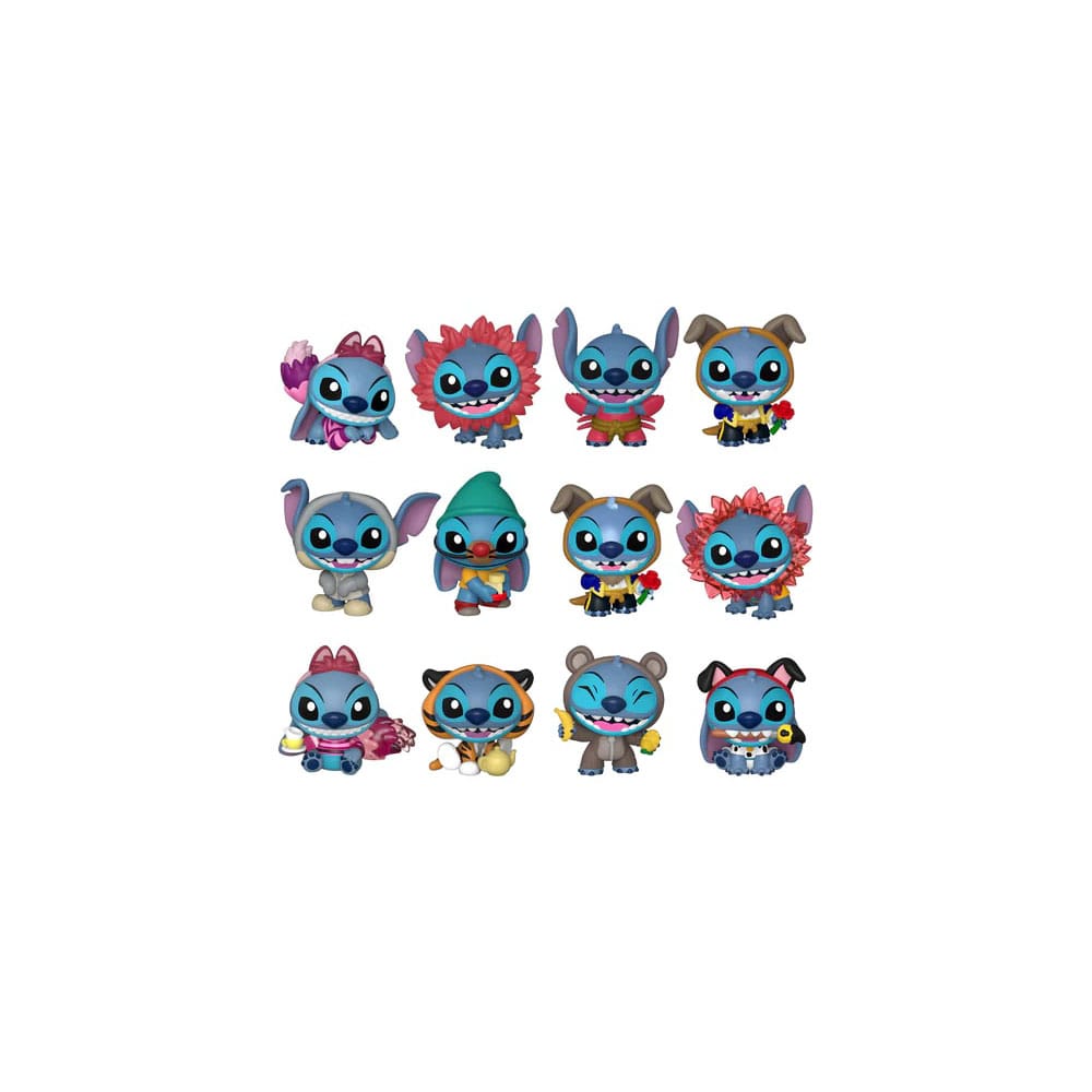 Disney Mystery Mini Figures Stitch in Costume Display 12 Funko