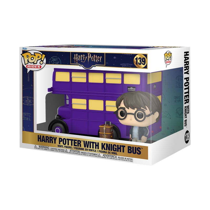 Harry Potter POP! Rides Super Deluxe Vinyl Figure Knight Bus Funko