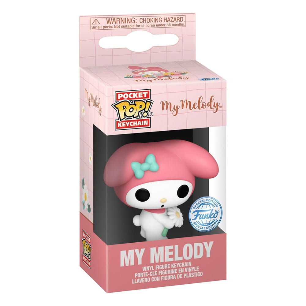 Hello Kitty POP! Vinyl Keychains My Melody Spring Time Display 12 Funko